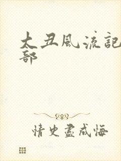 大丑风流记第二部