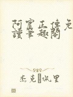 阿宾正传免费阅读笔趣阁封面