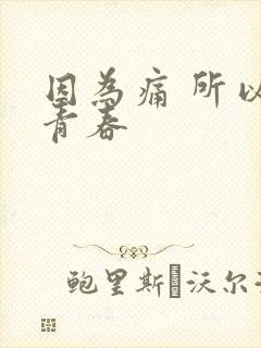 因为痛 所以叫青春封面
