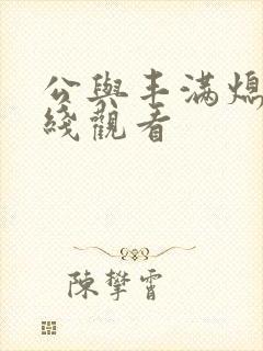 公与丰满熄4在线观看封面