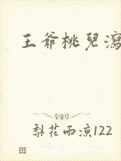 王爷桃儿泻了封面