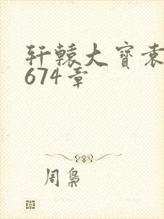轩辕大宝袁雪妃674章封面