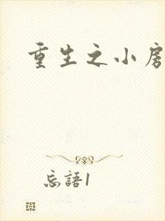 重生之小房东