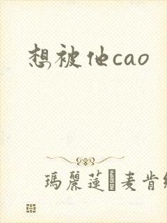 想被他cao
