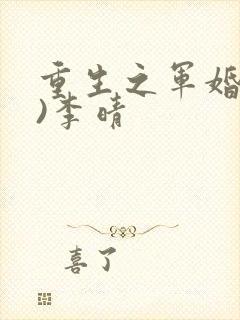 重生之军婚(h)李晴