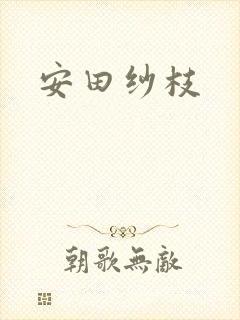 安田纱枝封面