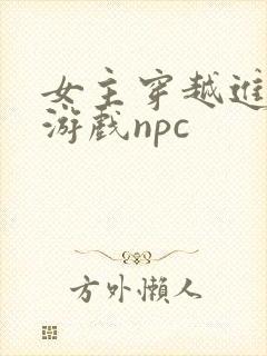 女主穿越进18游戏npc