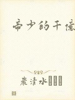 帝少的千亿宠儿