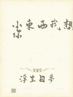 小东西我想弄坏你