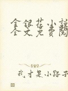 金银花小说在线全文免费阅读