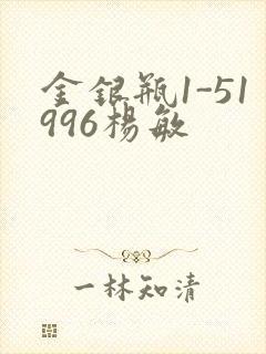 金银瓶1-51996杨敏