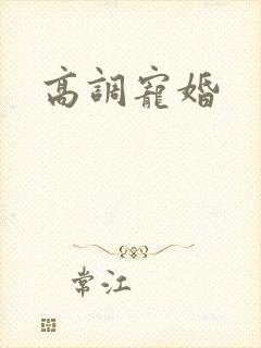 高调宠婚