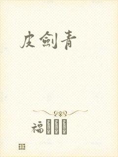 皮剑青