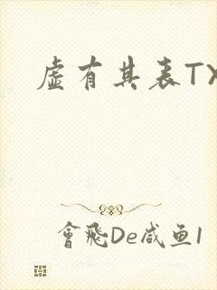 虚有其表TXT封面