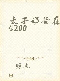 太子奶爸在花都5200