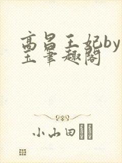 高昌王妃by黛玉笔趣阁