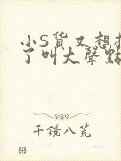 小S货又想挨C了叫大声点小