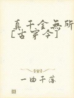 真千金无所畏惧[古穿今]