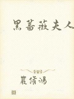 黑蔷薇夫人