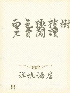 白色橄榄树全文免费阅读