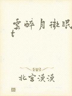 云醉月微眠txt