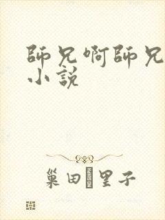 师兄啊师兄原著小说封面