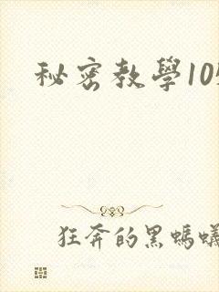 秘密教学105