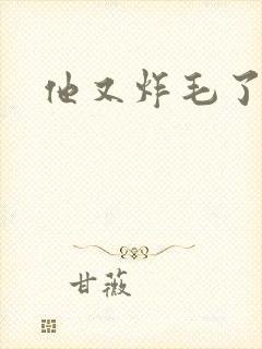 他又炸毛了
