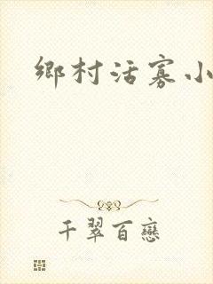 乡村活寡小说封面