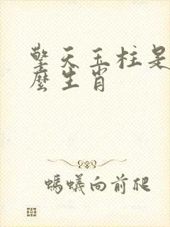 擎天玉柱是指什么生肖