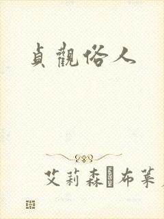贞观俗人封面