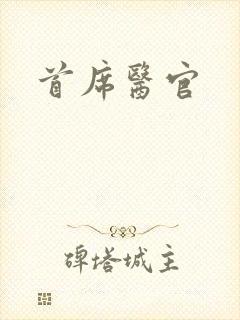 首席医官封面