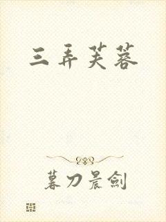 三弄芙蓉封面