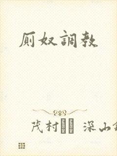 厕奴调教