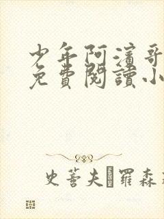 少年阿滨哥全文免费阅读小说封面