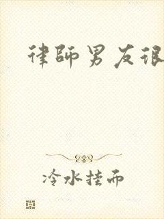 律师男友很难撩