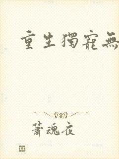 重生独宠无二