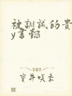 被训诫的贵妃by书懿