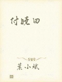 付晓田