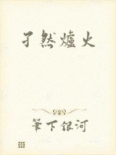 孑然炉火