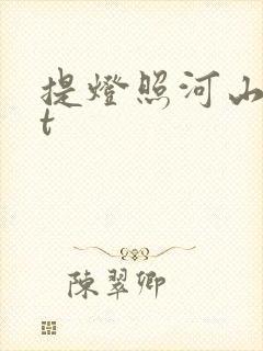 提灯照河山txt