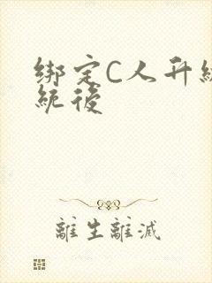 绑定C人升级系统后封面