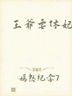 王爷要休妃
