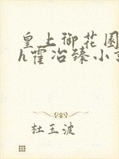 皇上御花园hlh霍冶臻小说
