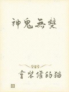 神鬼无双封面