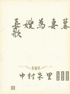 长嫂为妻暮色酒歌