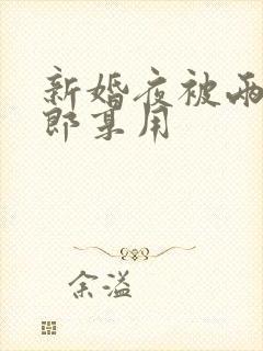 新婚夜被两个伴郎享用