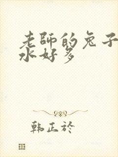 老师的兔子好软水好多封面