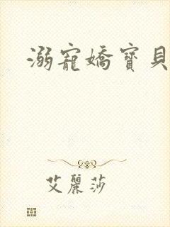 溺宠娇宝贝