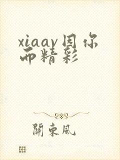 xiaav因你而精彩
